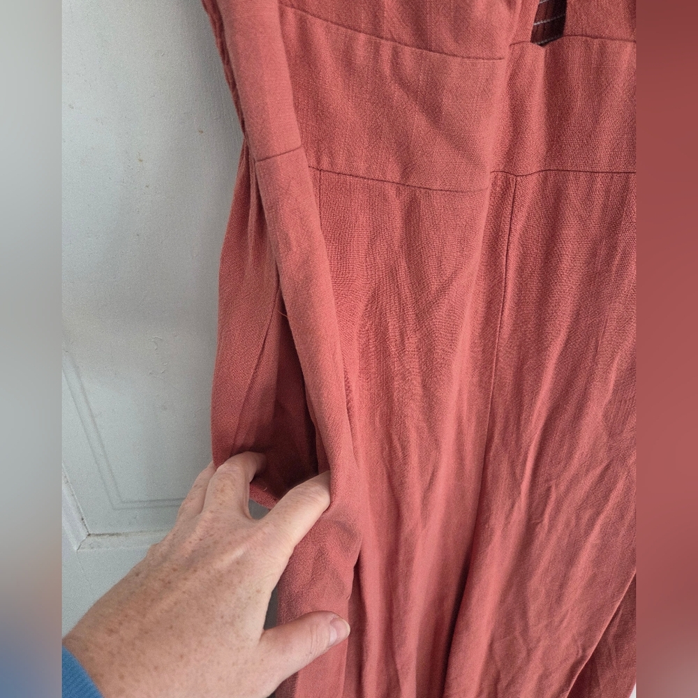 Anrabess Linen Blend Jumpsuit - Picture 11 of 16